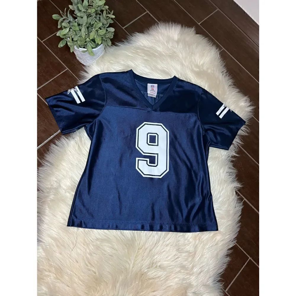 NFL Dallas Cowboys Tony Romo cropped jersey sz Large